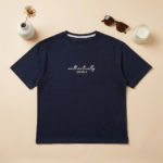 تیشرت باکسی طرح my self - Image 4