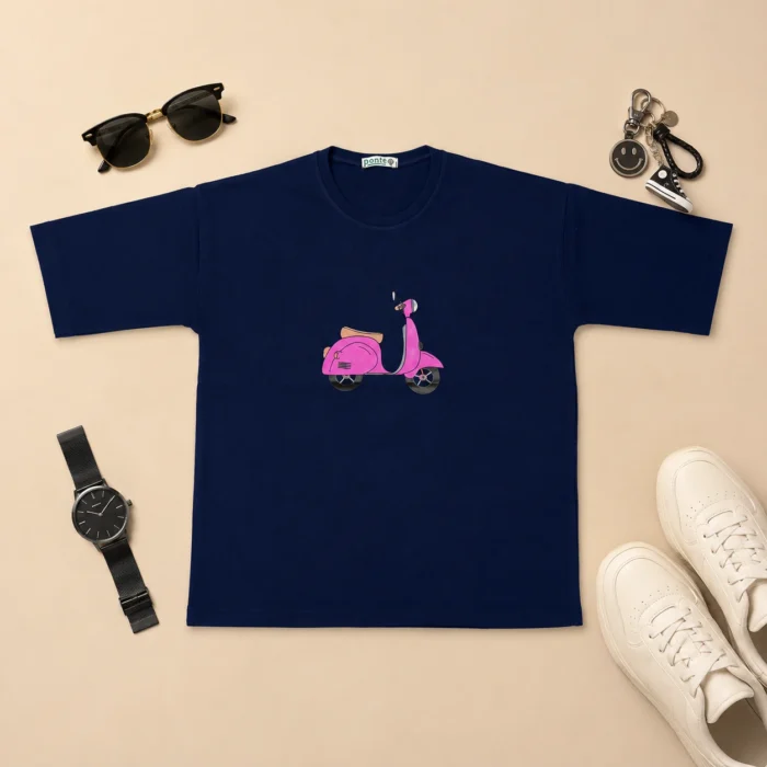 تیشرت باکسی وسپا - Image 4