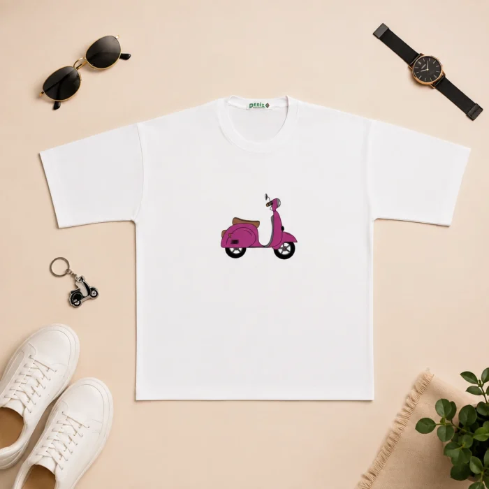 تیشرت باکسی وسپا - Image 11