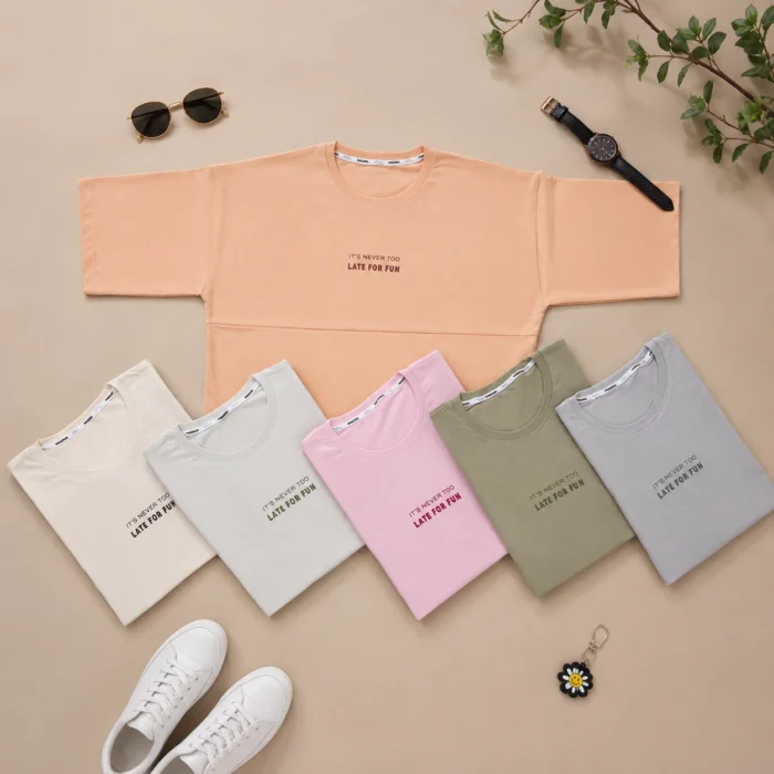 تیشرت never late - Image 2