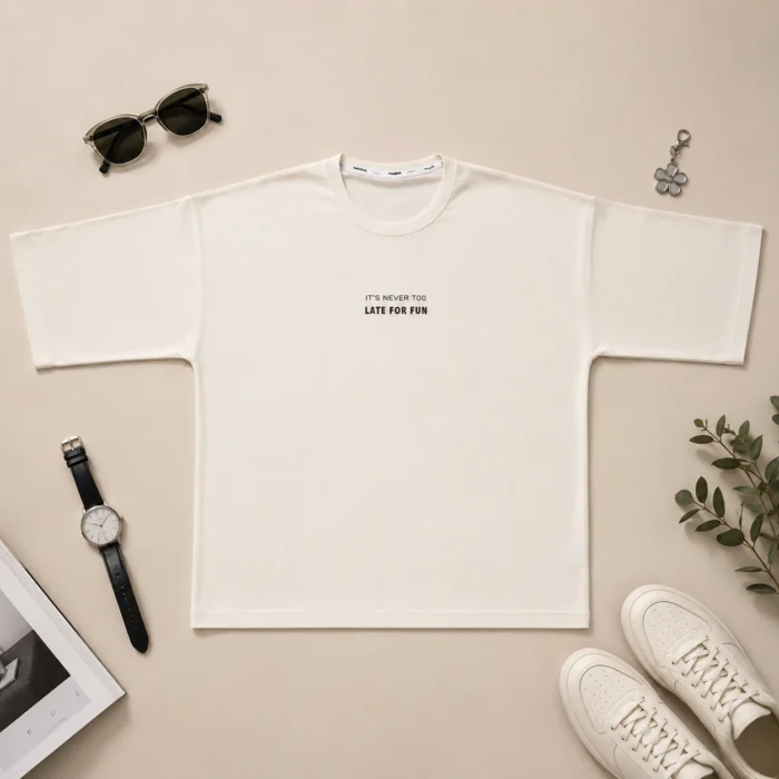 تیشرت never late - Image 4