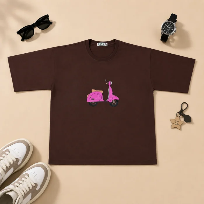 تیشرت باکسی وسپا - Image 3